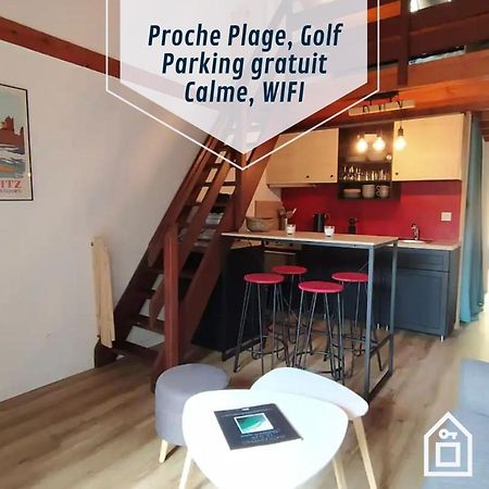 Bidarteko Paradisua Proche Plage, Golf, Parking Exteriér fotografie