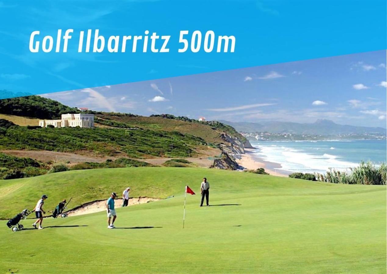 Bidarteko Paradisua Proche Plage, Golf, Parking Exteriér fotografie